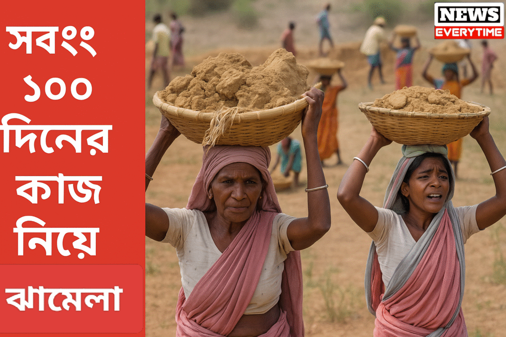 ১০০ দিনের কাজ নিয়ে ঝামেলা