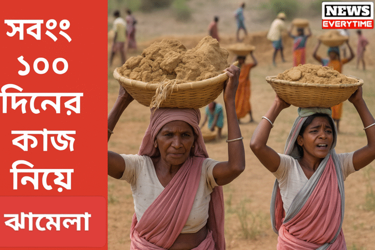 ১০০ দিনের কাজ নিয়ে ঝামেলা